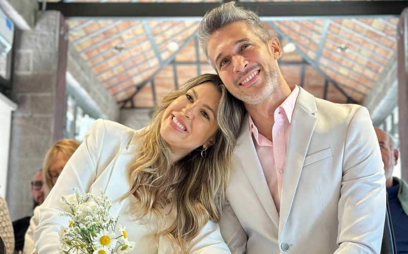 La romántica boda de Paolo Ragone y Fiorella Vlank