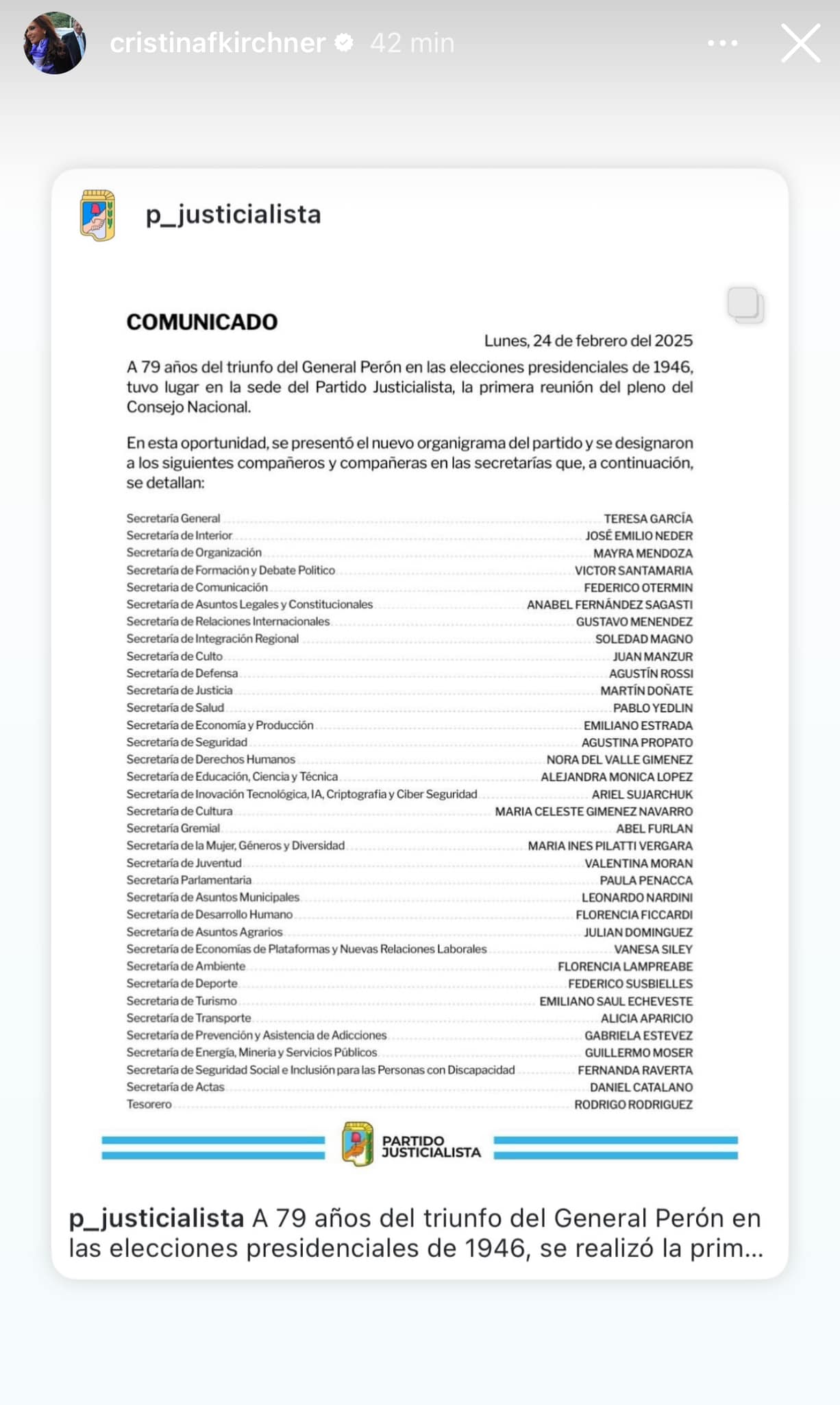 “El PJ se reorganiza y apunta contra Milei: ¿Quién paga los platos rotos del escándalo $LIBRA?”