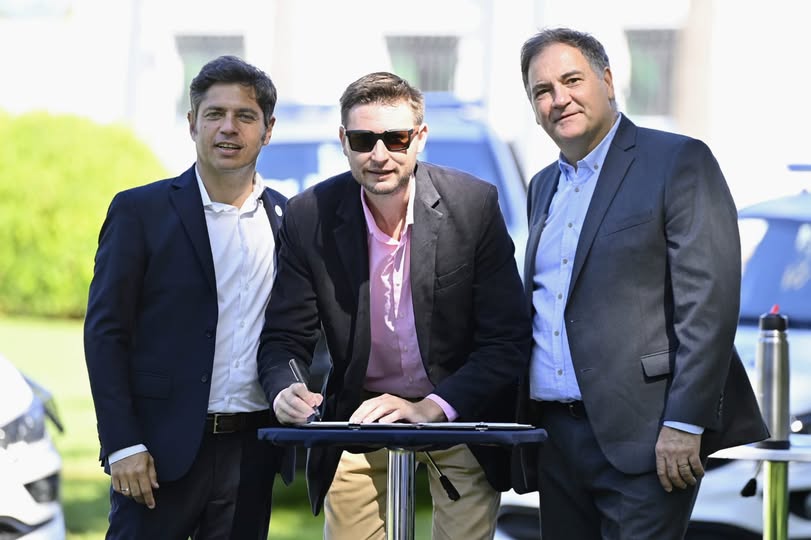 Ferraris firmó con Kicillof fuerte inversión para seguridad en el distrito